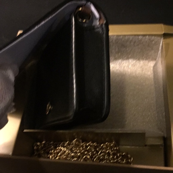 COACH -MINI WALLET ON A CHAIN IN SIGNATURE CANVAS - Picture 8 of 14